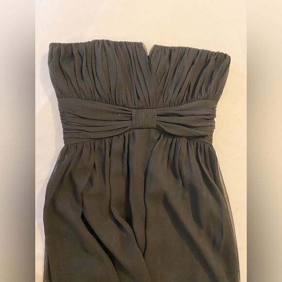 White House Black Market Black Semi-formal dress strapless. Size 4 - Picture 2 of 8